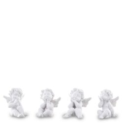 Figurina ingeras alb 5.5x5x3.5 cm