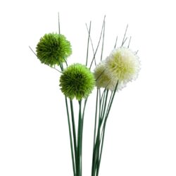 Iarba artificiala decorativa verde-crem x2buc – 48 cm