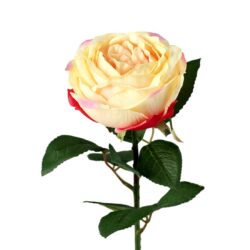 Trandafir artificial roz-somon – 47 cm