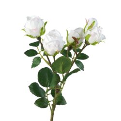 Trandafiri artificiali crem – 37 cm