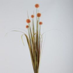 iarba artificiala decorativa portocalie 70 cm 52417 18 26