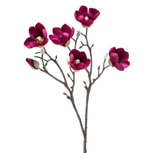 ramura magnolia artificiala mov 65 cm 425263 197
