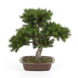 bonsai decorativ artificial in ghiveci ceramic 48 cm 970