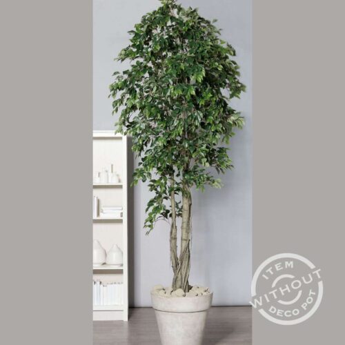 ficus artificial gigant benjamina in ghiveci din plastic 300 cm 2455