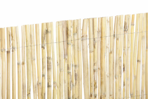 gard gradina paravan bambus natural medium 1 5x5m 1307