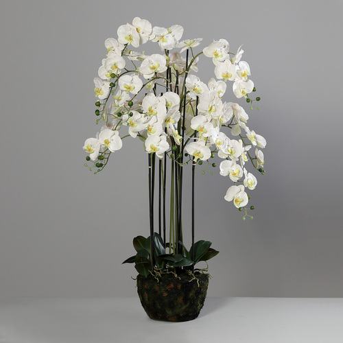 orhidee artificiala crem pentru ghiveci 140 cm 1013