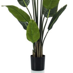 planta artificiala strelitzia cu flori in ghiveci 120 cm 2480