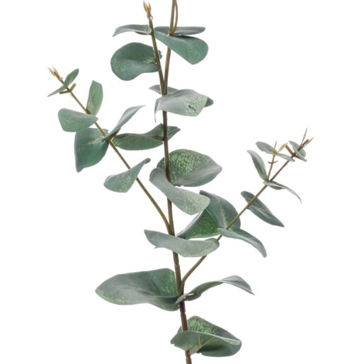 ramura eucalipt artificial verde pudrat 68 cm 2105