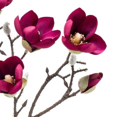 ramura magnolia artificiala mov 65 cm 2107
