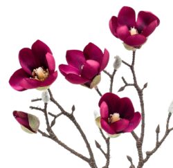 ramura magnolia artificiala mov 65 cm 897
