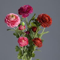 ranunculus artificial fuchsia roz 62 cm 1762