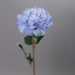 trandafir artificial albastru deschis 615