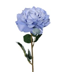 trandafir artificial albastru deschis 617