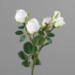 trandafiri artificiali crem 37 cm 730