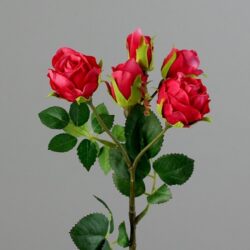 trandafiri artificiali fuchsia 37 cm 717