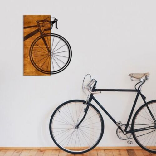 Decoratiune de perete design bicicleta 45x58 cm4 1