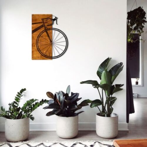 Decoratiune de perete design bicicleta 45x58 cm5 1