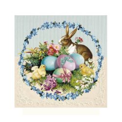Servetele de masa 33x33 cm Easter Egg Wreath Ambiente