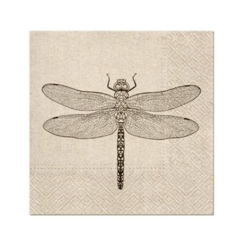 Servetele de masa We Care Dragonfly 33x33 cm