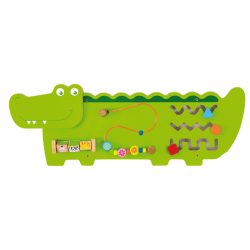jucarie de perete cu activitati crocodil viga 3