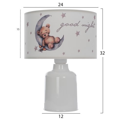 Lampa de masa design Good night 24x32 cm2