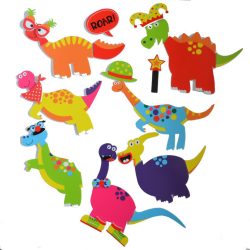 Stickere Dinozauri – set de joaca pentru baie