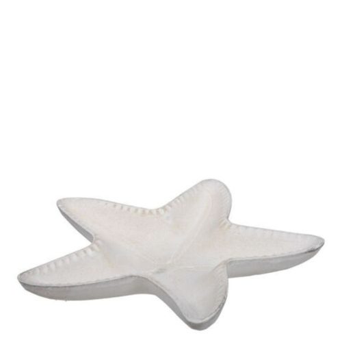 Platou in forma de stea de mare bej 39.5x31x6 cm