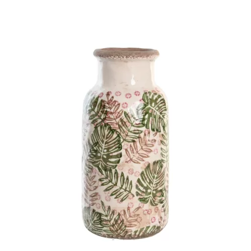 Vaza ceramica model frunze 15x31.5 cm