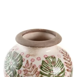 Vaza ceramica model frunze 18x25 cm2