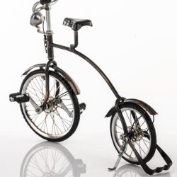 Decoratiune bicicleta metalica 20x25x11 cm3