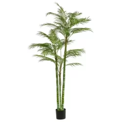 Palmier artificial Areca x3 in ghiveci – 195 cm
