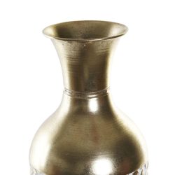 Vaza metalica auriu antichizat 16x79 cm2