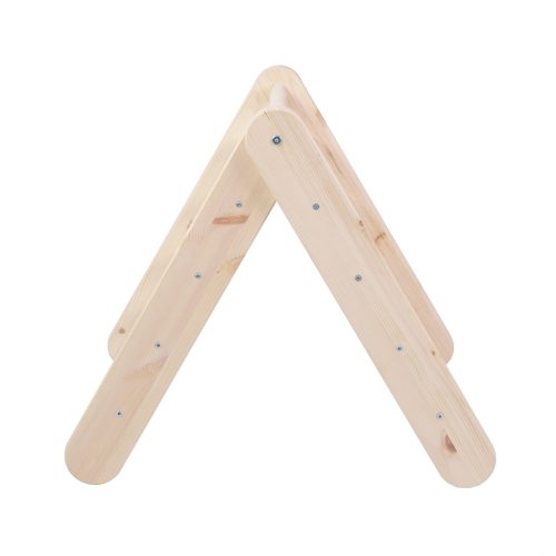 scara din lemn pentru copii triunghi de catarare tip pikler montessori alb meowbaby copie 428971