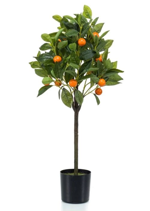copac artificial de portocale in ghiveci 75 cm 2960