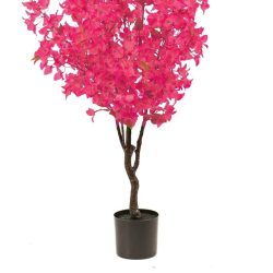 copac artificial cu flori bougainvillea roz 145 cm 3277