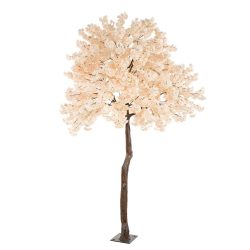 Copac artificial cu flori Cherry crem-roz – 320 cm