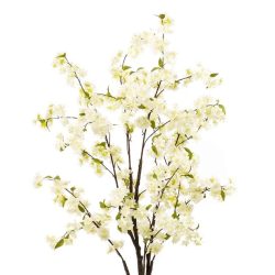copac artificial cu flori cherry crem 135 cm 3187