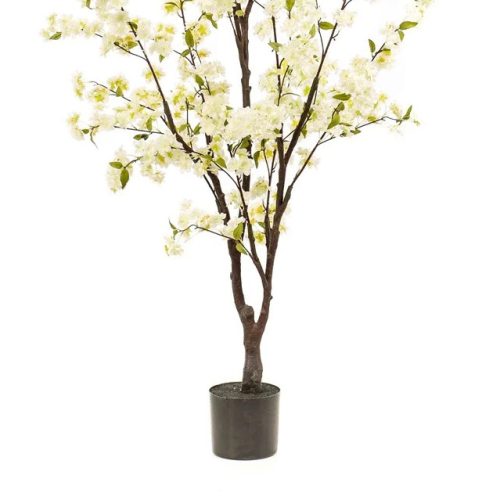 copac artificial cu flori cherry crem 175 cm 3192