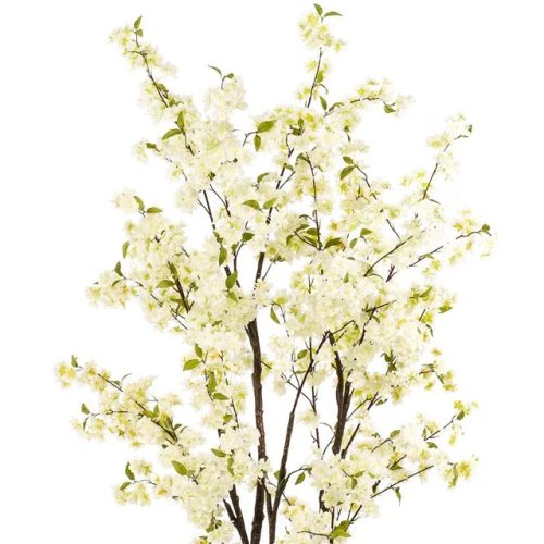 copac artificial cu flori cherry crem 210 cm 3195