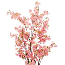 copac artificial cu flori cherry roz 175 cm 3208