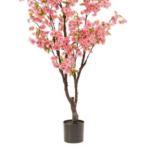 copac artificial cu flori cherry roz 175 cm 3209