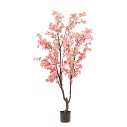 Copac artificial cu flori Cherry roz – 210 cm