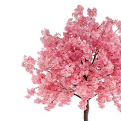 copac artificial cu flori cherry roz 270 cm 3178