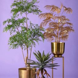 palmier artificial areca auriu cu 27 frunze 105 cm 3231