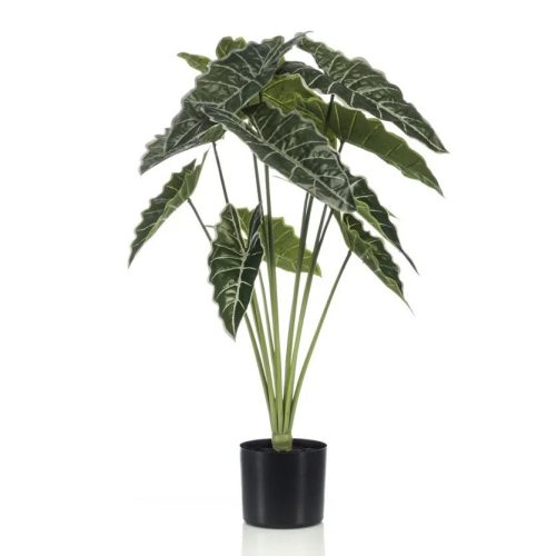 planta artificiala alocasia in ghiveci 80 cm 3070