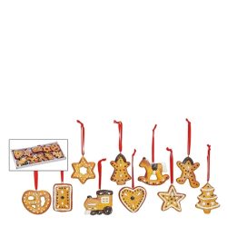 Ornament cu agatatoare forma turta dulce 5 cm