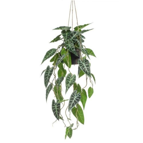Planta artificiala curgatoare Alocasia in ghiveci – 80 cm
