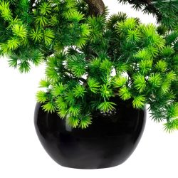 bonsai artificial larch x5 in ghiveci ceramic 37 cm 4373