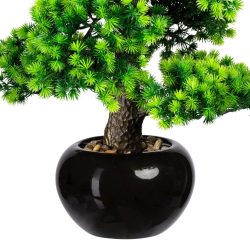 bonsai artificial larch x7 in ghiveci ceramic 48 cm 4368
