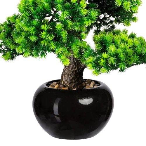 bonsai artificial larch x7 in ghiveci ceramic 48 cm 4368